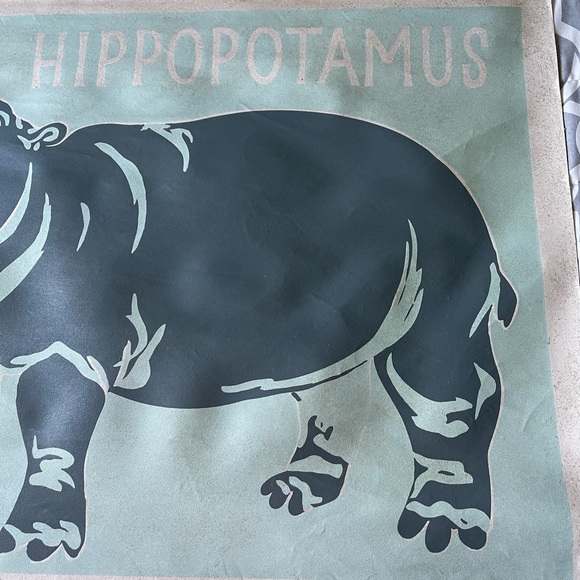 PB Kids Hippo Explorer Canvas Art - Picture 4 of 7